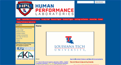 Desktop Screenshot of latechsportscience.org